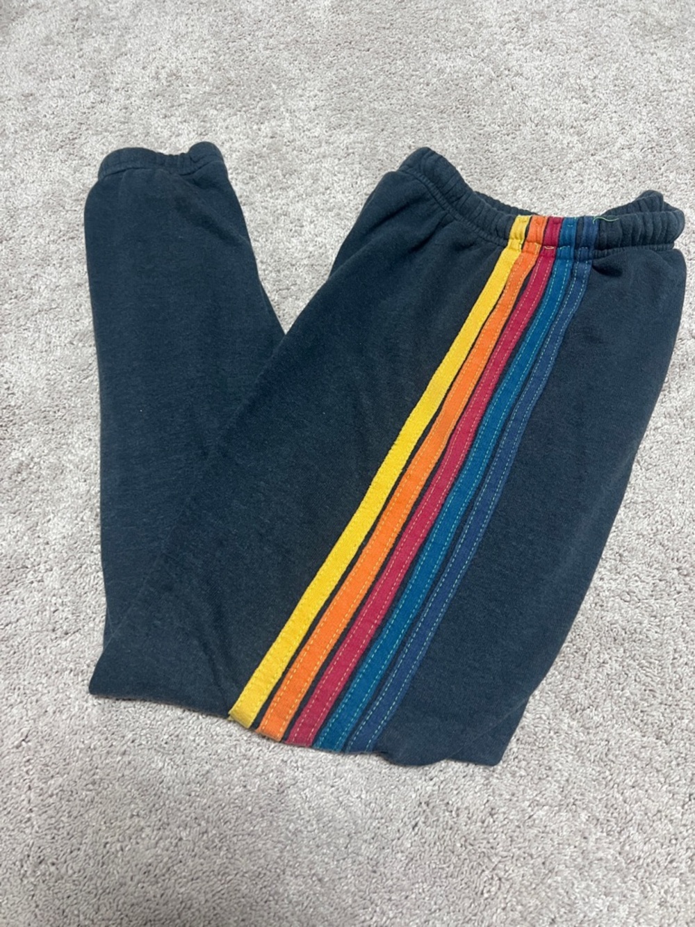 Aviator nation 5 stripe sweatpants
